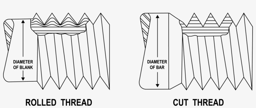In The Rolled Thread, Wavy Lines Represent The Retention - Diagram, transparent png #832465