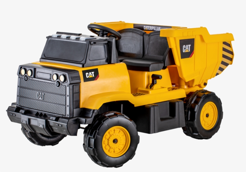 Cat Mining Dump Truck - Kid Trax Cat 12v Dumptruck, transparent png #832685