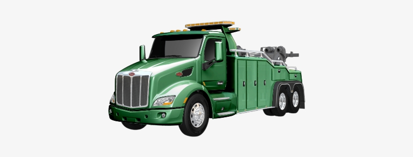 Peterbilt Wrecker Green - Peterbilt, transparent png #832790