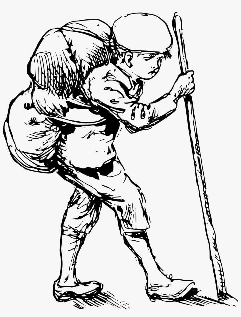 This Free Icons Png Design Of Boy Hiking, transparent png #832971