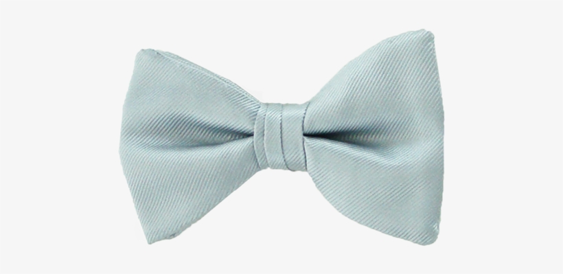 Picture Of Simply Solid Light Silver Bow Tie - Bernard's Formalwear, transparent png #833064