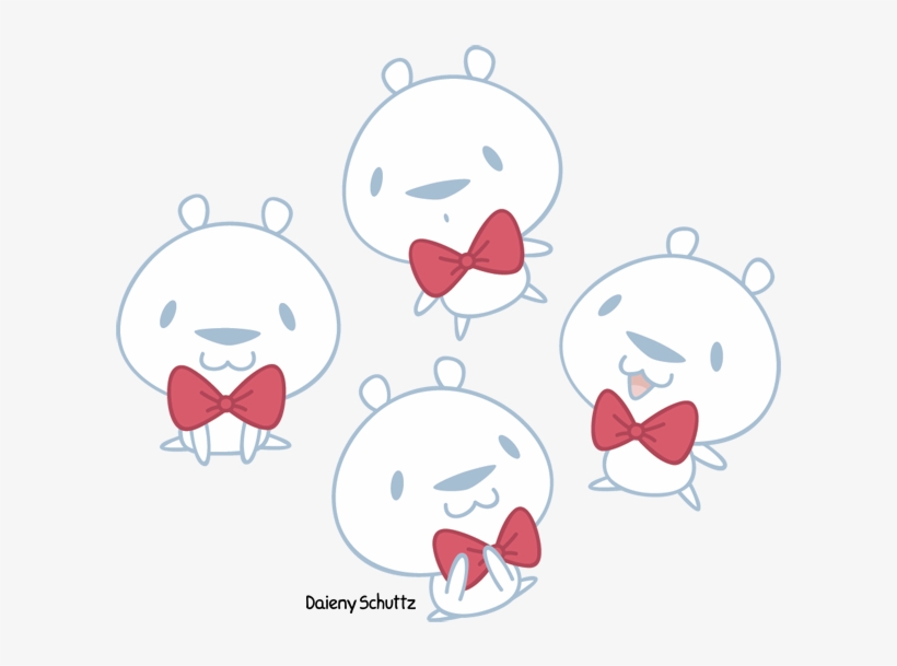Polar Bear With Bow Tie - Zodiac, transparent png #833111