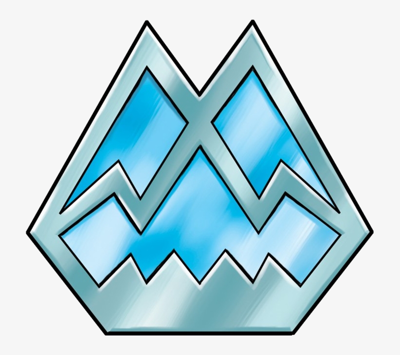 Icicle Badge - Pokemon Platinum Badges Png, transparent png #833608