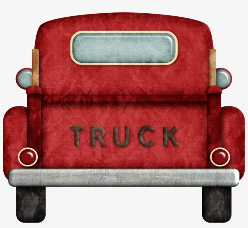 B *✿* Happy Camper - Vintage Truck Clipart Png, transparent png #833906