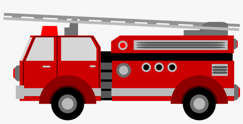 Fire Truck Clipart Transportation Clipart Dalmatian - Fire Truck Transparent Background, transparent png #833953