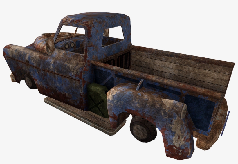 Pick Up Inside - Fallout Pickup Truck, transparent png #834188