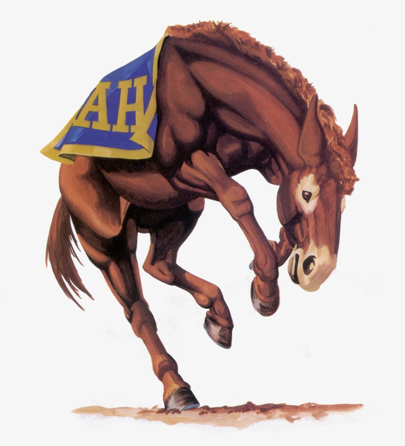 Bucking Mule 300 Dpi / Rgb / Png - Alamo Heights Mules Logo, transparent png #834233