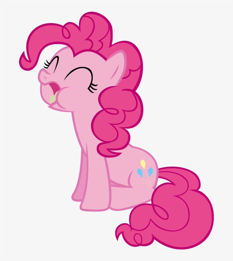 Uploaded - Pinkie Pie Eating Gif, transparent png #834545