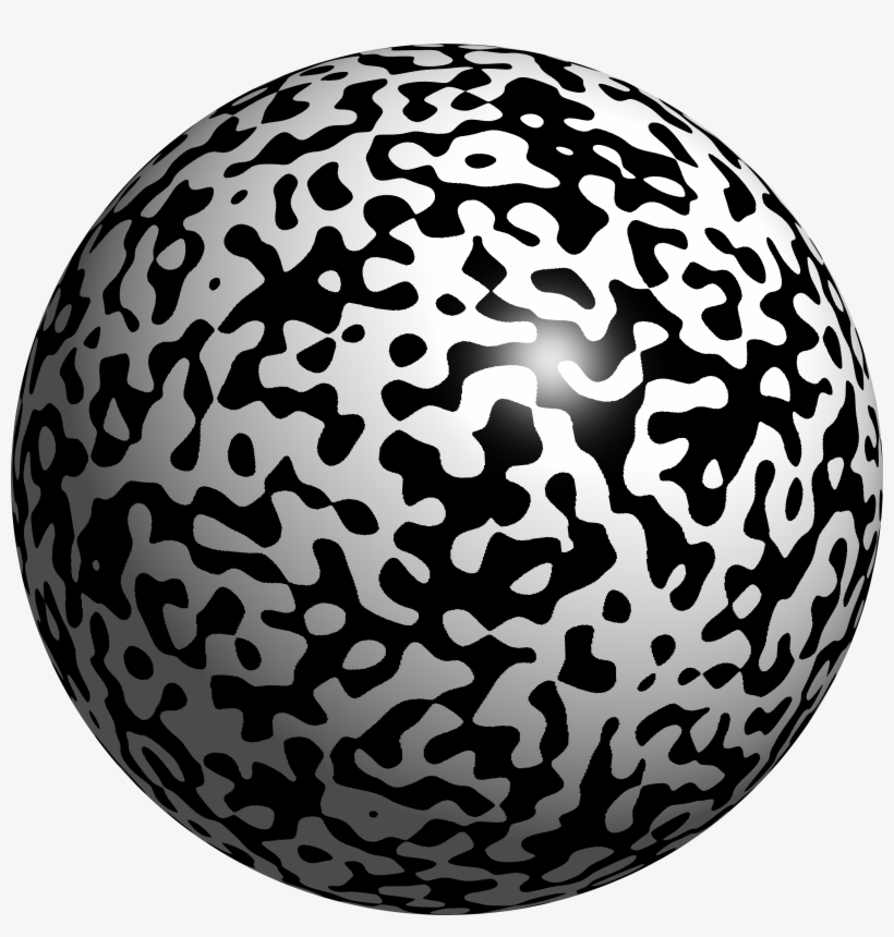 Random Band-limited Function - Sphere, transparent png #835244