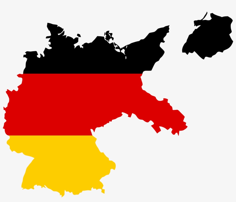 Svg Transparent Download - Weimar Republic Flag Map, transparent png #836018