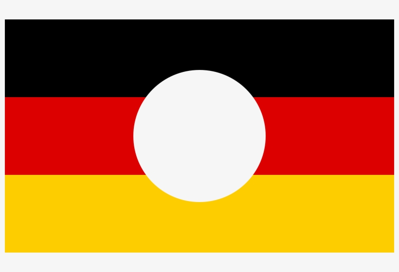 800px-flag Of East Germany With Cut Out Emblem - East German Flag Logo, transparent png #836530