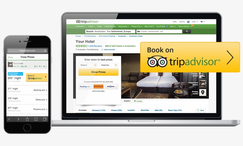 Acquire Guests Directly On Tripadvisor To Increase - Tripconnect Instant Booking, transparent png #836670