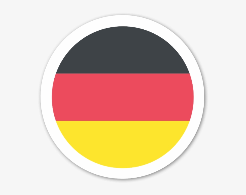 Germany Flag Sticker - Flag Of Germany, transparent png #836711