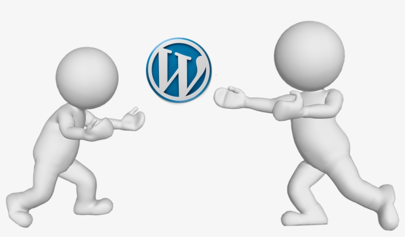 Wordpress Logo Playing Figures - Online Business Wikipedia, transparent png #836784