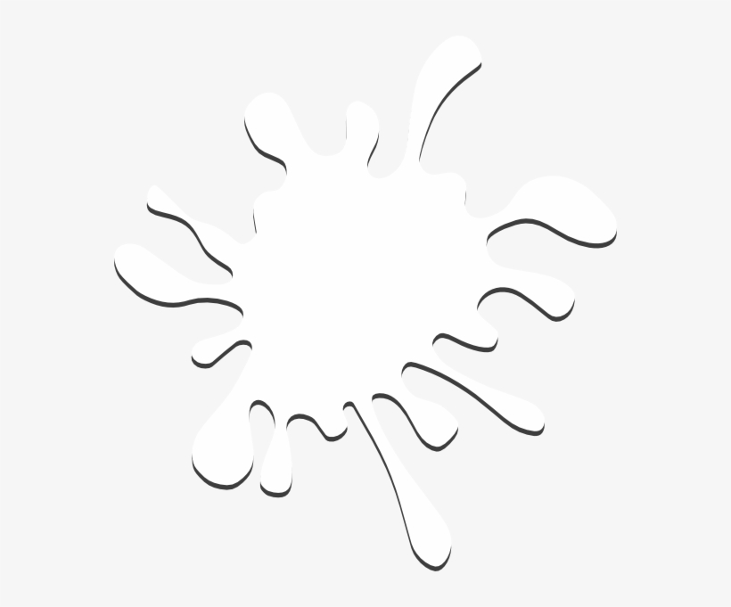 White Splatter Png White Paint Splash Png Free Transparent Png Download Pngkey