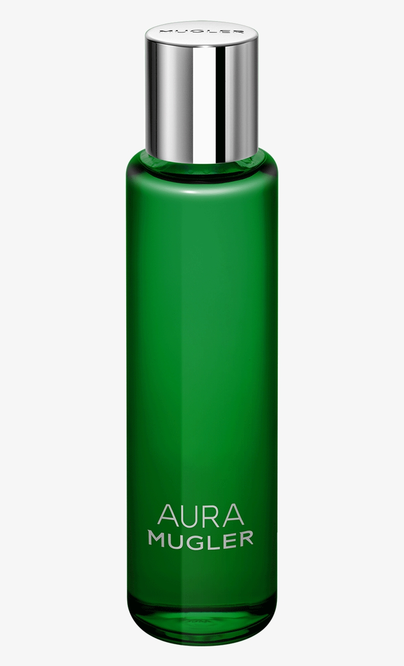 Aura Mugler Eau De Parfum Refill Bottle - Aura Mugler Edp 100ml, transparent png #837167