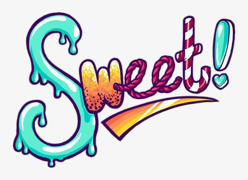 Png Library Library Sweet Candy Tumblr Words Colorful - Sticker, transparent png #837377
