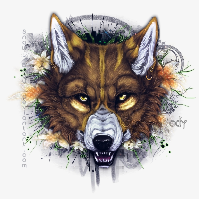 Heisshunger By Snow-body - Волк Пнг Арт, transparent png #837455