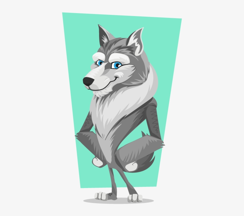 Wolf Clipart Adorable - Cute Wolves Clipart, transparent png #837659