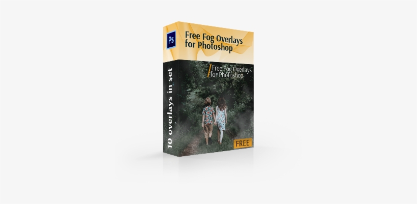 Free Fog Overlays For Photoshop Cover Box - Adobe Photoshop, transparent png #837722