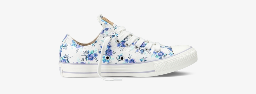 Chuck Taylor Floral - Design Own Shoe Converse Flower, transparent png #838137