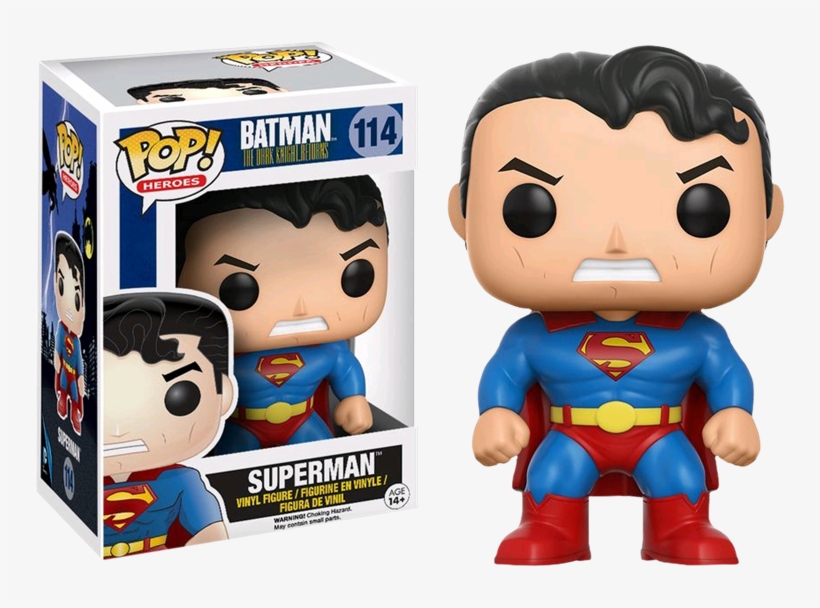 Funko Pop Dc Batman Dark Knight Returns - Funko Pop Batman Superman, transparent png #838290