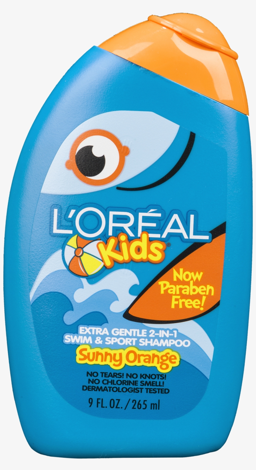 L'oreal Paris Kids 2 In 1 Extra Gentle Shampoo, Splash - Loreal Kids Shampoo, transparent png #838476