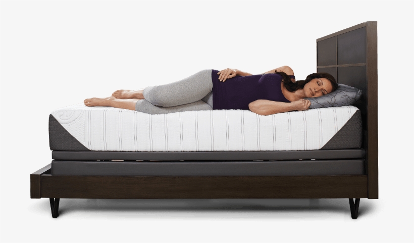 Better Bed, Better Sleep - Sleeping On Bed Side View, transparent png #838506