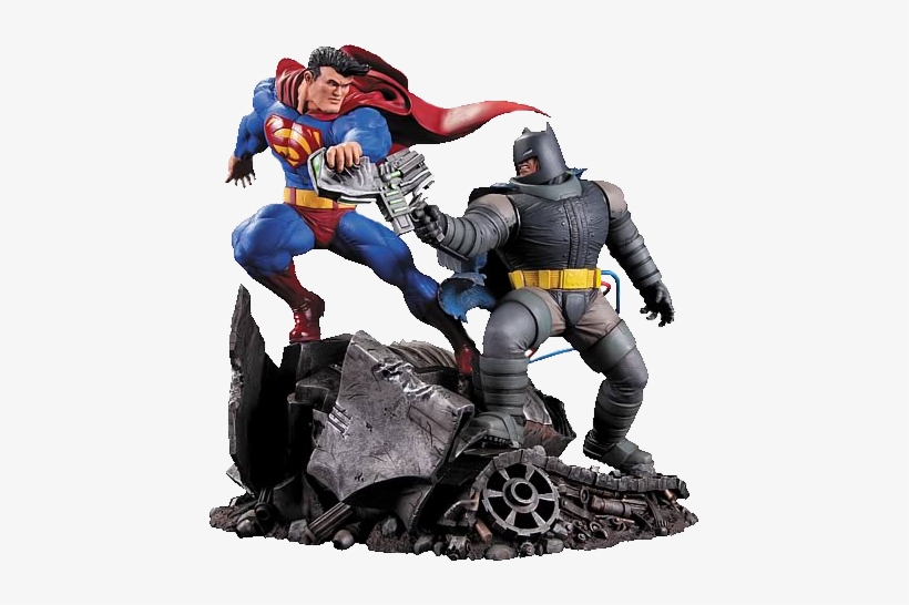 The Dark Knight Returns - Dc Collectibles The Dark Knight Returns Superman Vs, transparent png #838531