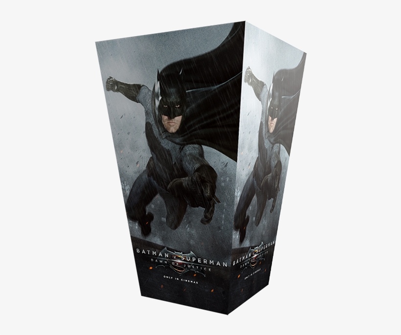 Superman Batman V Popcorn - Articulos De Batman Vs Superman, transparent png #838601