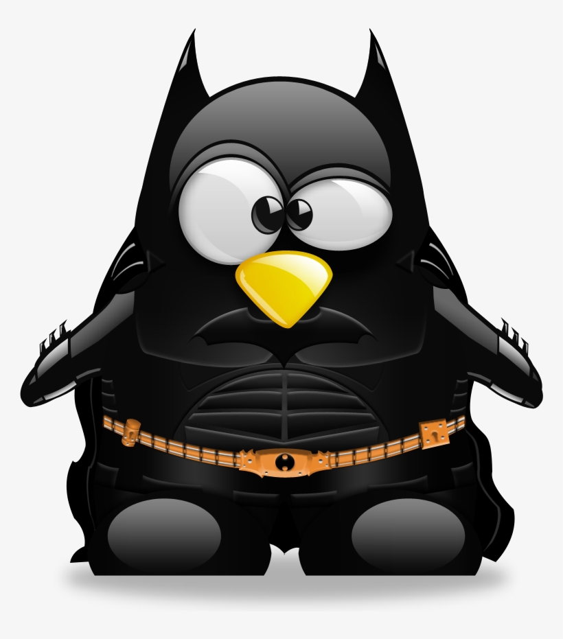 Uttaresh Batman The Dark Knight - Linux Penguin Batman, transparent png #838681