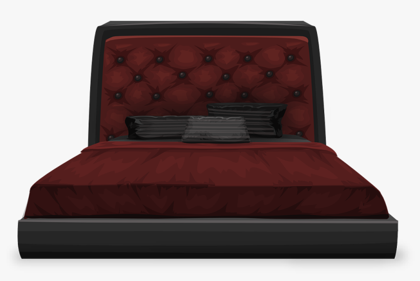 Bed Furniture Bedroom Sleep Sleeping Pillo - Bed, transparent png #838708