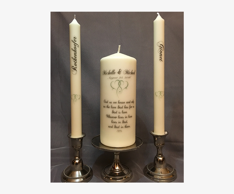 Convert To Base64 Unity Candle - Unity Candles With Hearts, transparent png #838802