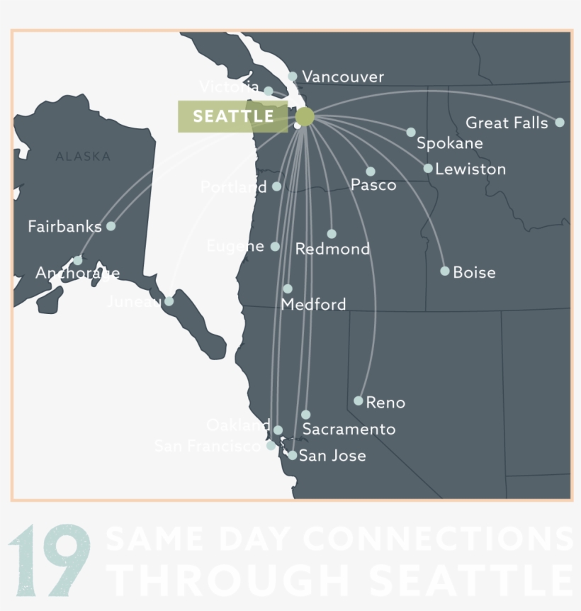 Alaska Airlines Route Map 1 Mobile - Atlas, transparent png #839818