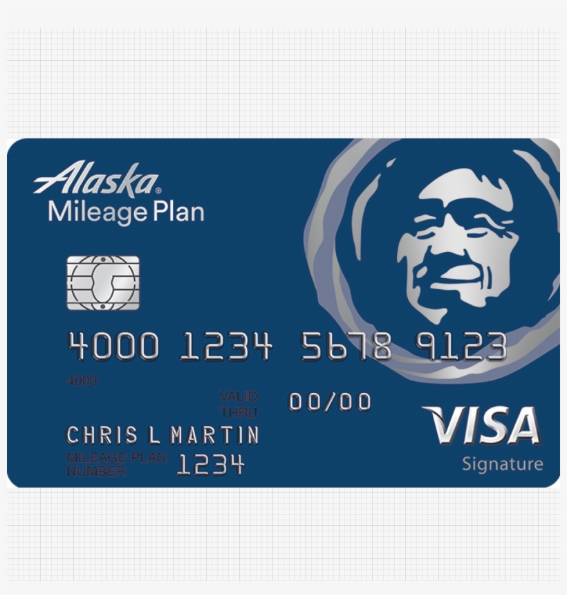 Alaska Airlines Visa Signature Credit Card, transparent png #839895