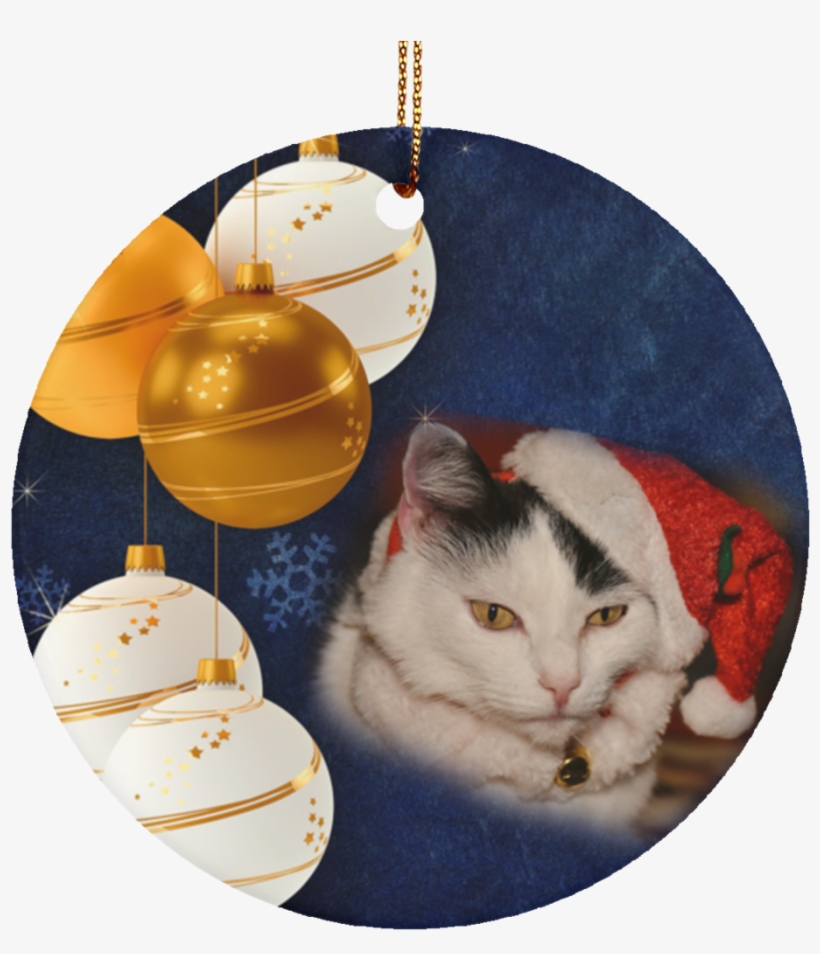 Cat Ornaments Black And - Ethi Pike: Christmas Ornaments Notebook; Paperback;, transparent png #839950