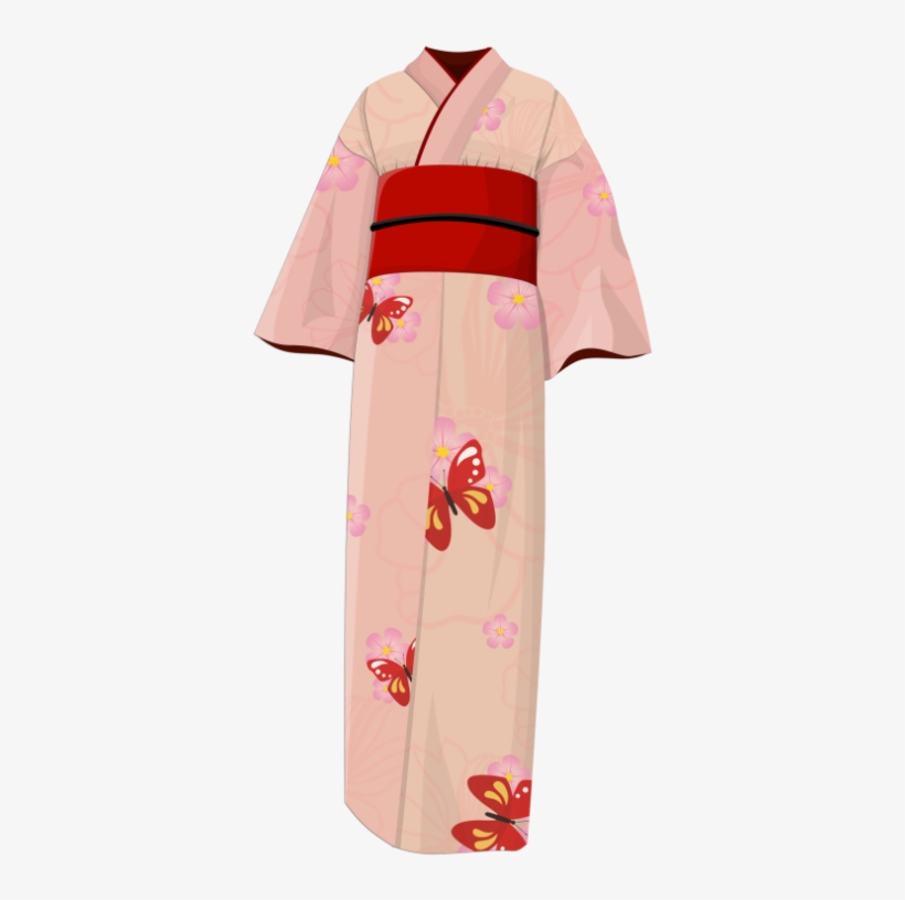 Kimono Pluspng - Com - Japanese Clothes Png, transparent png #8300080