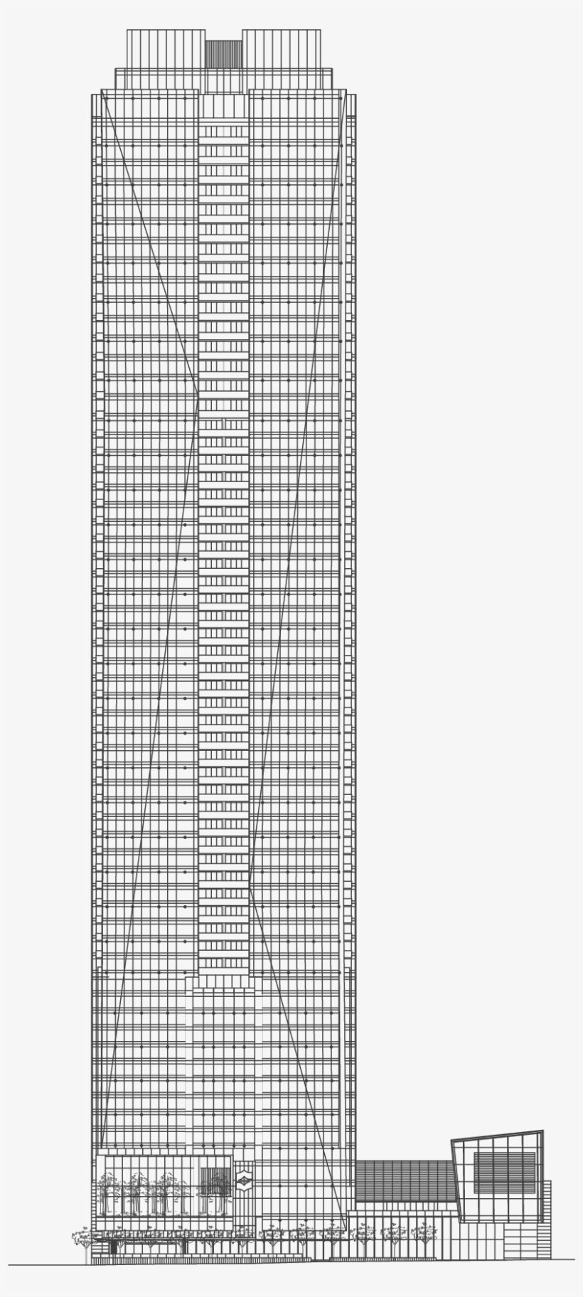 Shangri-la Toronto - Architecture, transparent png #8301336