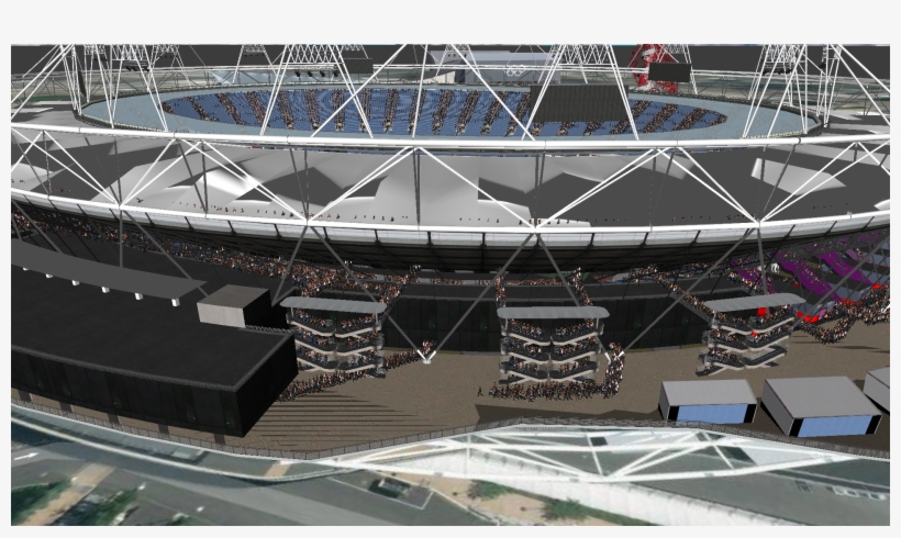 Stade Ext Loin - Soccer-specific Stadium, transparent png #8301338