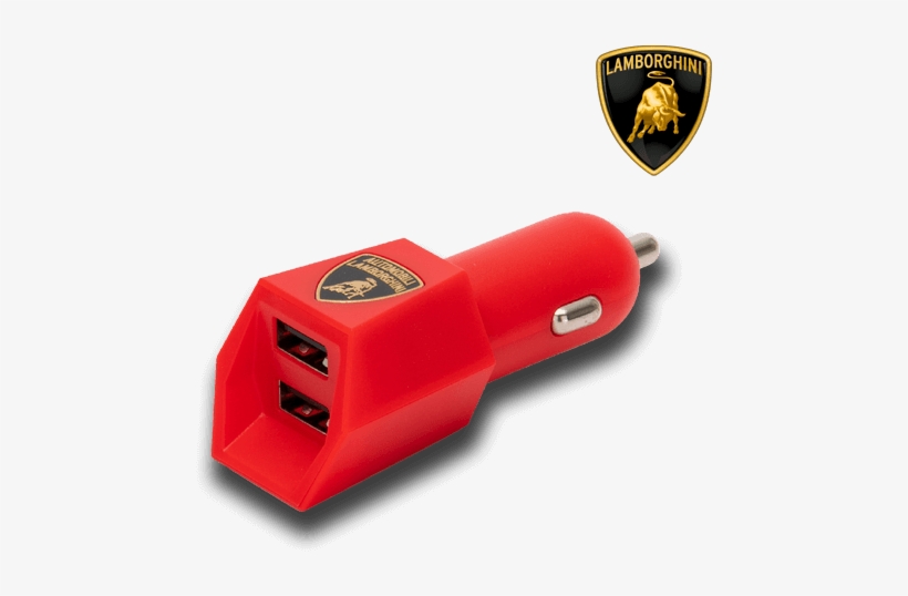 Diablo Series Dual Port Car Charger Red2 - Lamborghini, transparent png #8301592