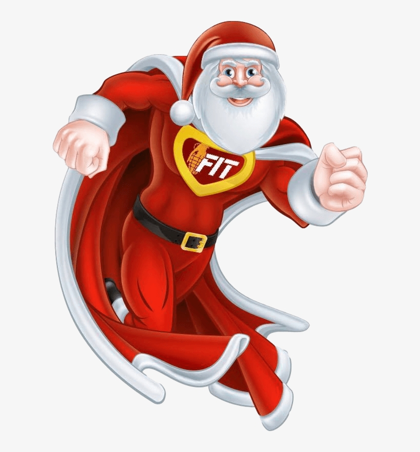 Fat Santa Png - Easter Bunny Superhero, transparent png #8302043