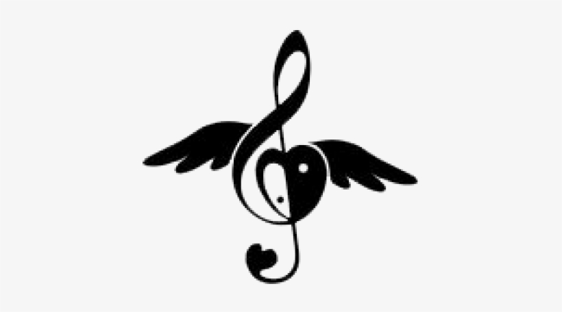 Music Tattoo Png, transparent png #8302242