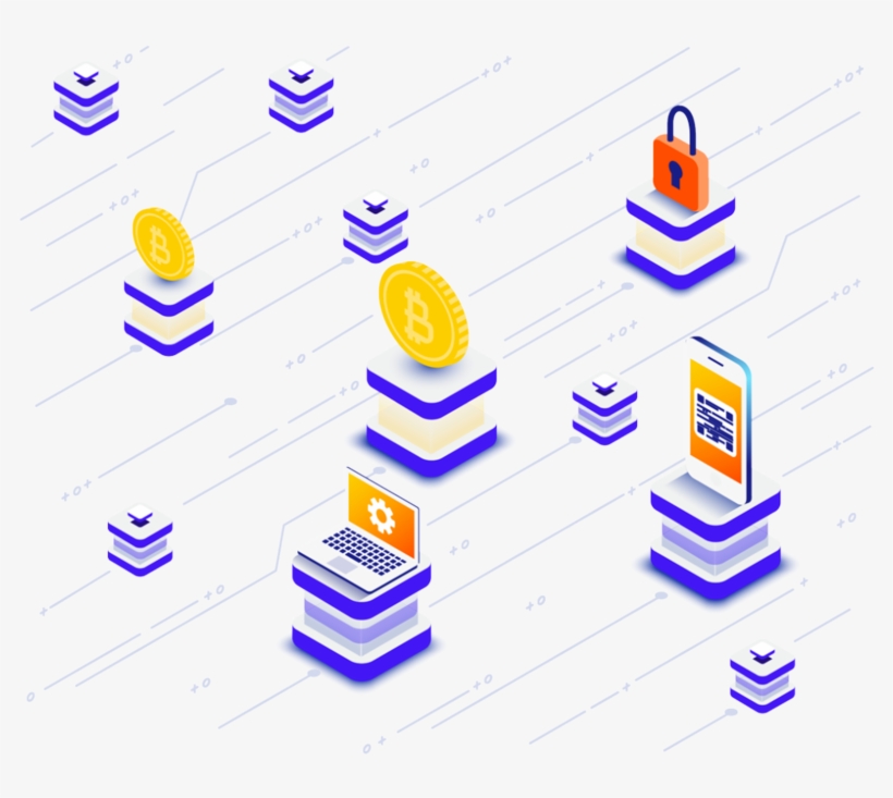 Photography Blockchain Bitcoin Illustration Vector - Illustration, transparent png #8302249