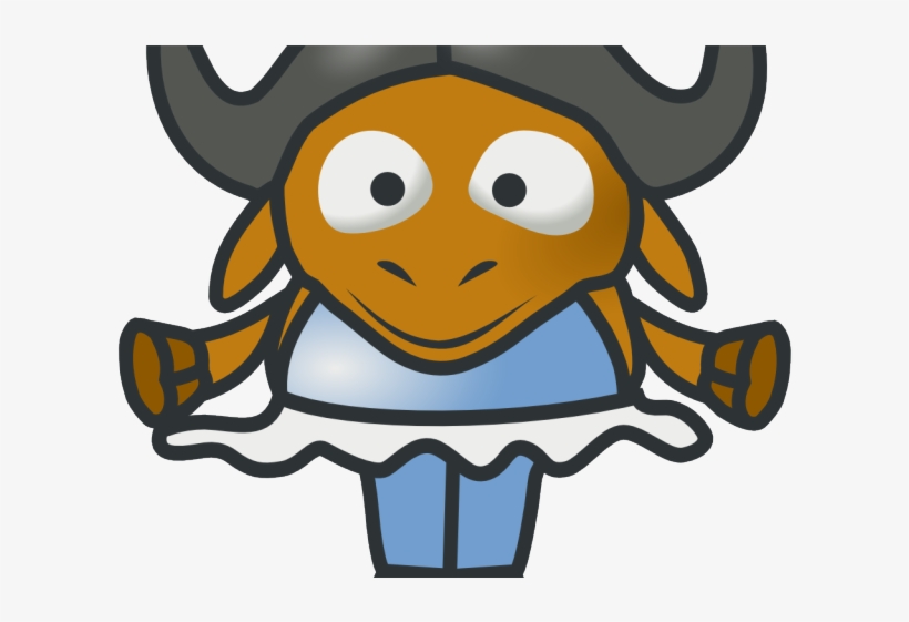 Gnu Clipart Baby - Baby Gnu, transparent png #8302472