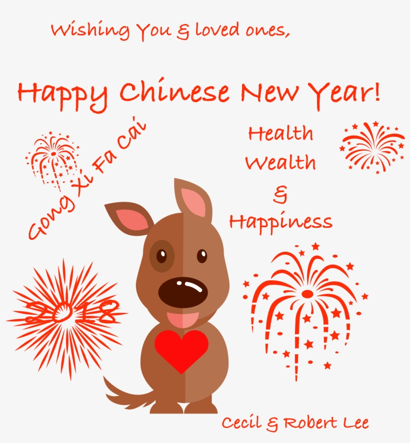 Cny 2018 Greetings - Cartoon, transparent png #8302965