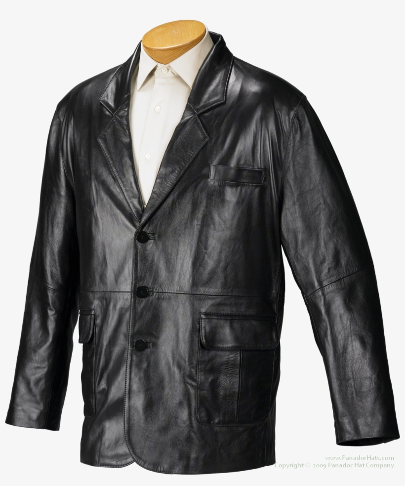 Blazer Leather Jacket For Men - Blazer Leather Jacket, transparent png #8303009