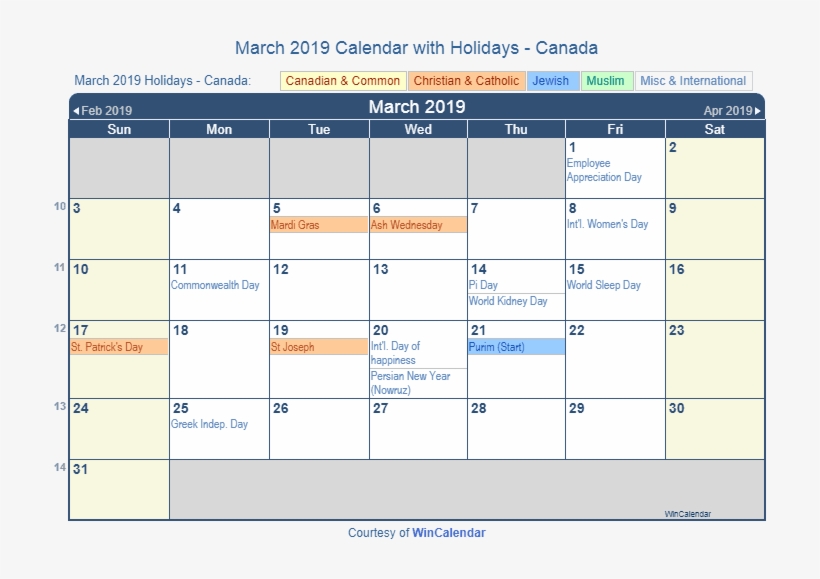 January 2019 Calendar Holidays, transparent png #8303455