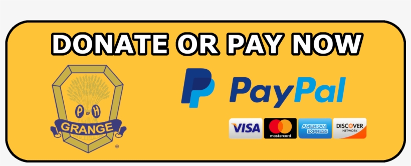 Donate Or Pay Now - National Grange Of The Order Of Patrons, transparent png #8303841