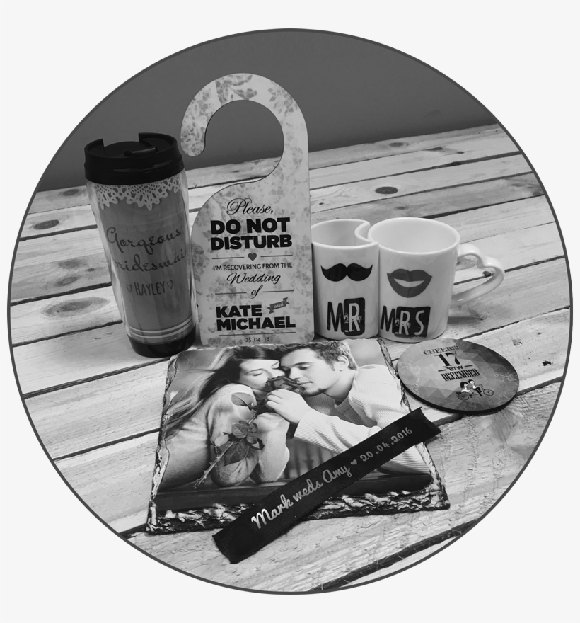 Wedding Favors - Monochrome, transparent png #8303899