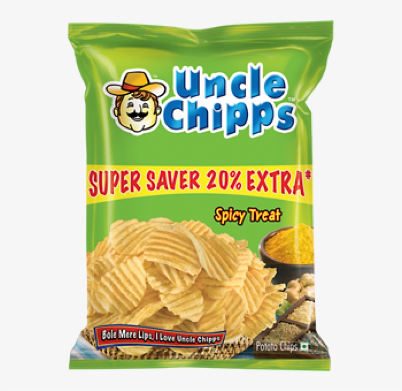 No Image - Uncle Chipps Spicy Treat, transparent png #8304097
